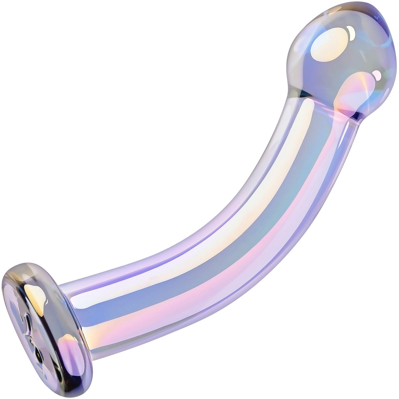 Playboy Pleasure Jewels King G-Spot & P-Spot Glass Dildo