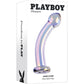 Playboy Pleasure Jewels King G-Spot & P-Spot Glass Dildo