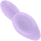 Playboy Pleasure Rev Me Up Rechargeable Waterproof Silicone Dual Stimulation Vibrator - Purple