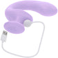 Playboy Pleasure Rev Me Up Rechargeable Waterproof Silicone Dual Stimulation Vibrator - Purple