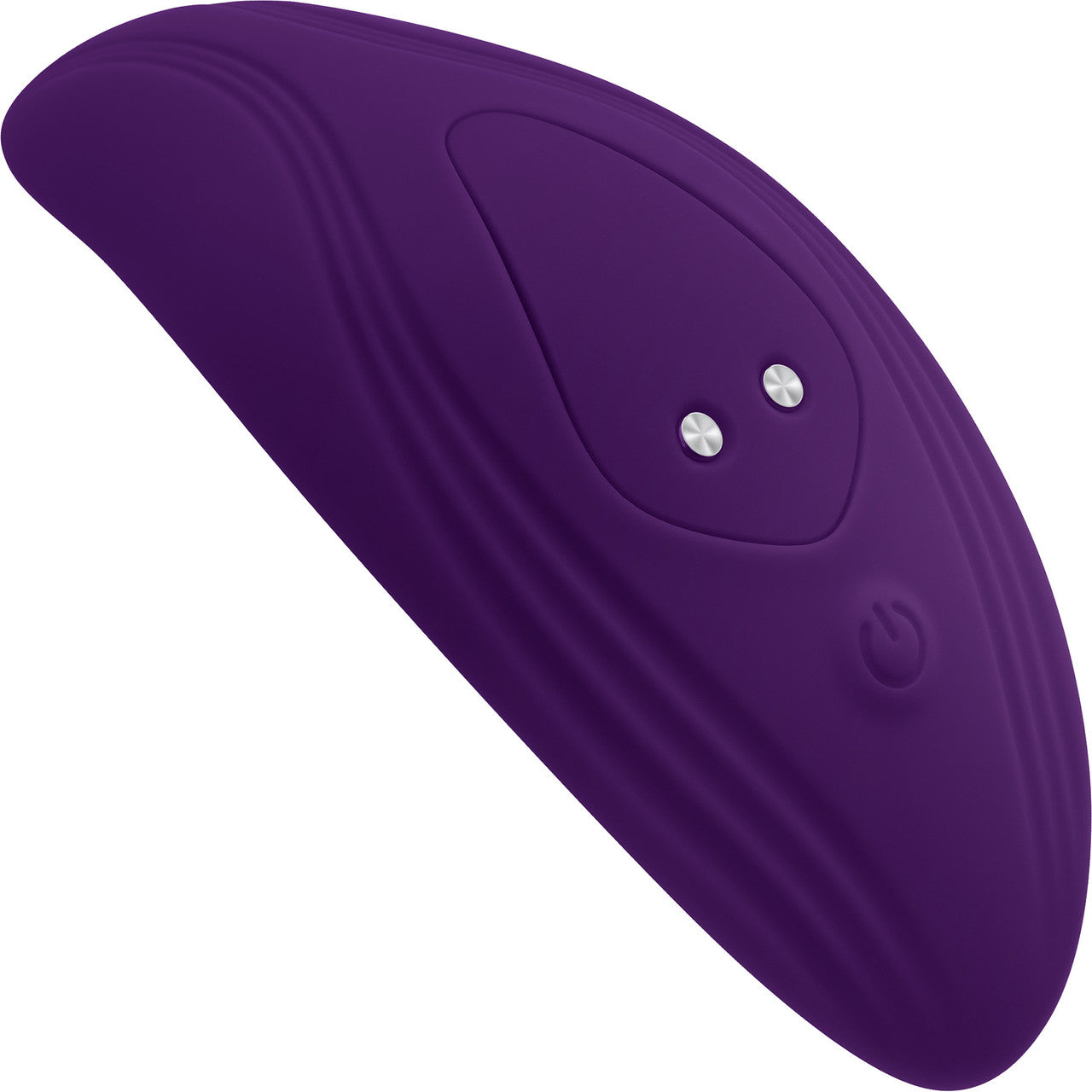 Playboy Pleasure Our Little Secret Rechargeable Silicone Panty Vibe With Remote - Purple