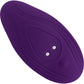 Playboy Pleasure Our Little Secret Rechargeable Silicone Panty Vibe With Remote - Purple