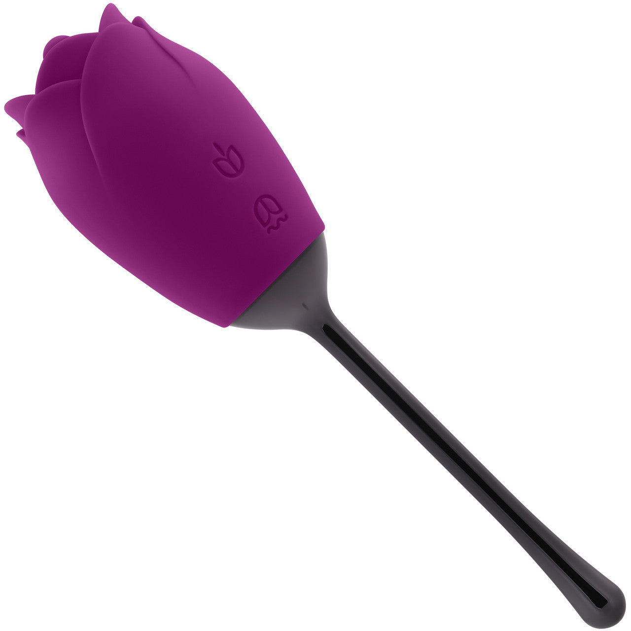 Playboy Pleasure Petal Rechargeable Silicone Clitoral Vibrator - Fuchsia