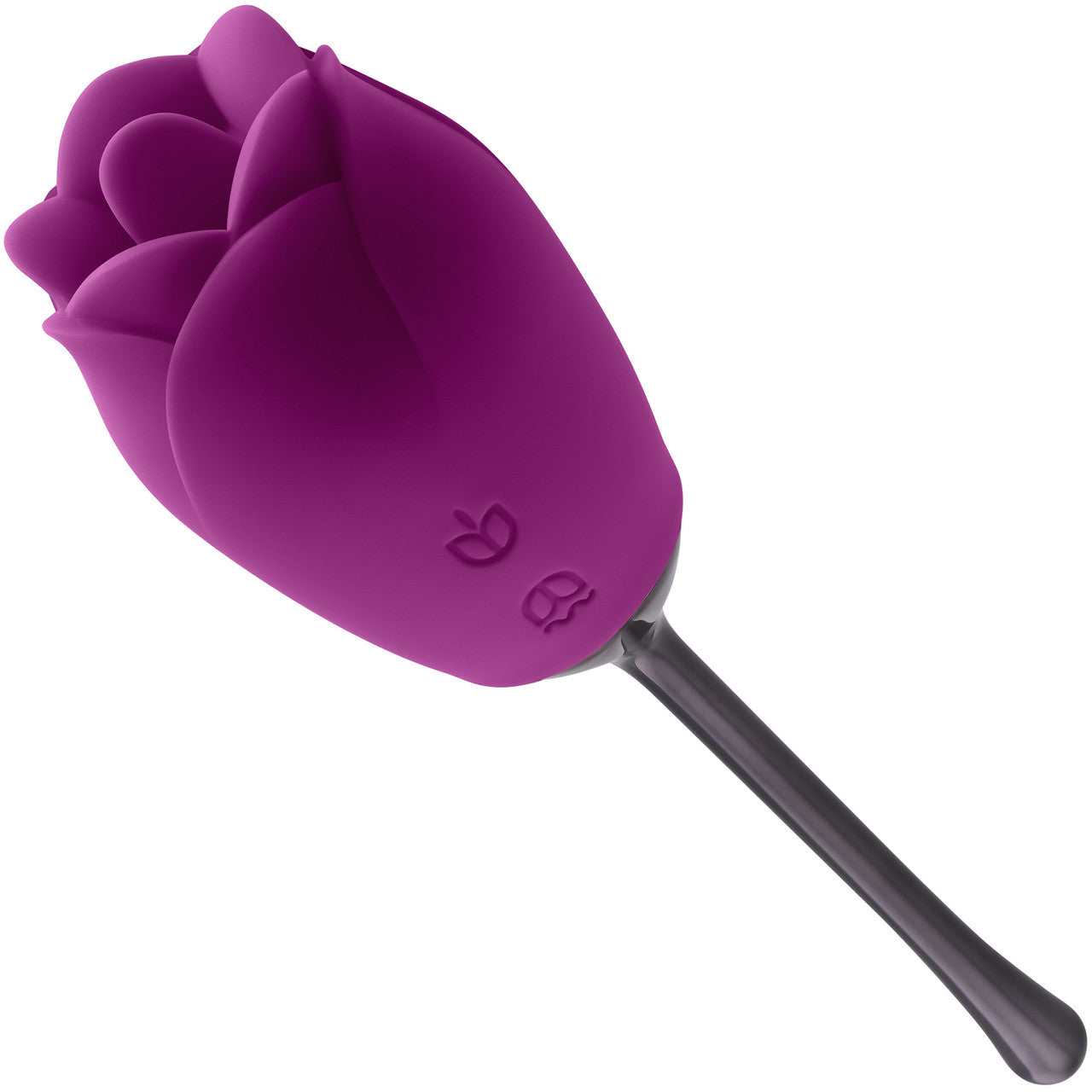 Playboy Pleasure Petal Rechargeable Silicone Clitoral Vibrator - Fuchsia