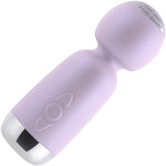 Playboy Pleasure Royal Rechargeable Silicone Vibrating Mini Massage Wand - Lavender