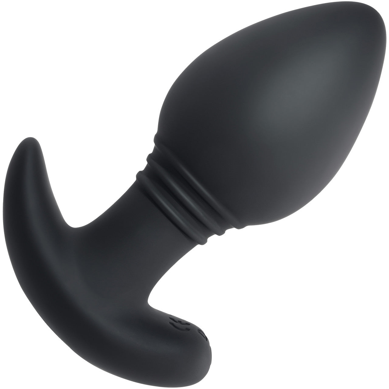 Playboy Pleasure Plug & Play Rechargeable Silicone Vibrating Butt Plug With Remote - Black