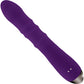 Playboy Pleasure Hop To It Waterproof Rechargeable Silicone Thrusting Rabbit Vibrator - Purple