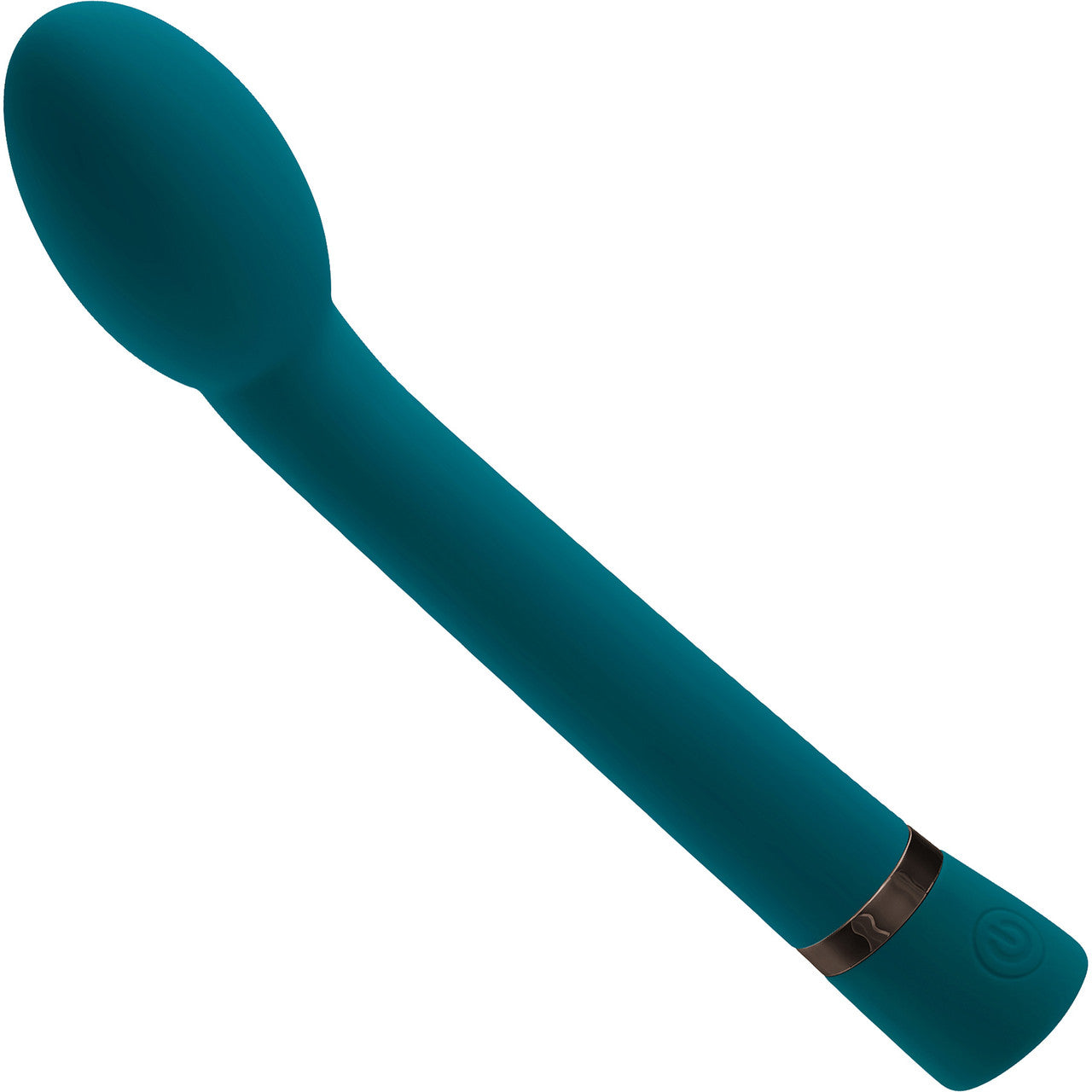 Playboy Pleasure On The Spot Silicone Rechargeable G-Spot Vibrator - Teal