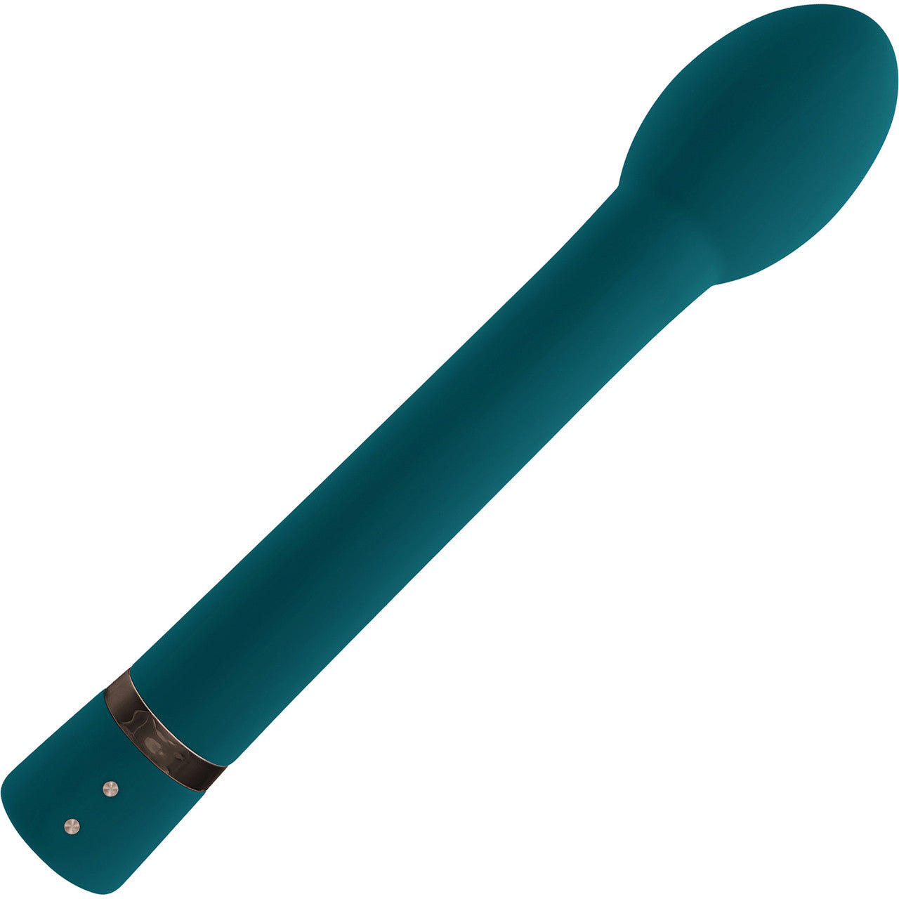 Playboy Pleasure On The Spot Silicone Rechargeable G-Spot Vibrator - Teal