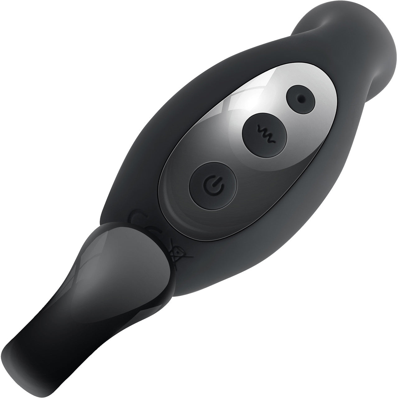 Playboy Pleasure Come Hither Silicone Rechargeable Vibrating Prostate Massager With Remote - Black