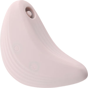 Playboy Pleasure Palm Rechargeable Silicone Tapping Clitoral Vibrator - Pink