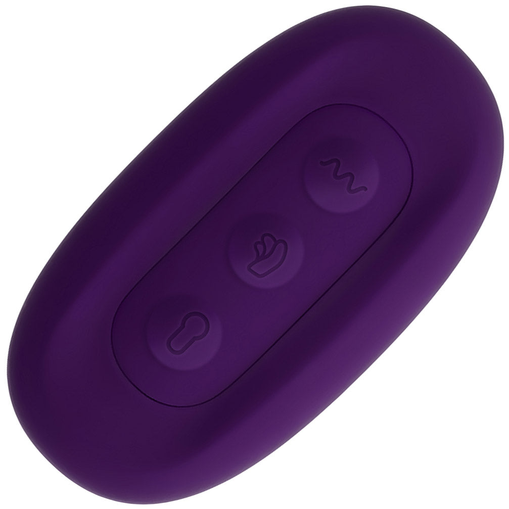 Playboy Pleasure Hug It Out Silicone Inflatable Triple Stimulation Vibrator With Remote