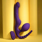 Playboy Pleasure Hug It Out Silicone Inflatable Triple Stimulation Vibrator With Remote