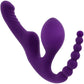 Playboy Pleasure Hug It Out Silicone Inflatable Triple Stimulation Vibrator With Remote