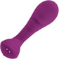 Playboy Pleasure Arch Waterproof Rechargeable Silicone G-Spot Vibrator - Purple