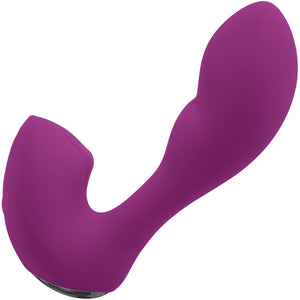 Playboy Pleasure Arch Waterproof Rechargeable Silicone G-Spot Vibrator - Purple