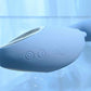 Playboy Pleasure Sapphire Sky Rechargeable Silicone Double-Tongued Rabbit Vibrator