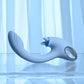 Playboy Pleasure Sapphire Sky Rechargeable Silicone Double-Tongued Rabbit Vibrator