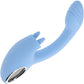 Playboy Pleasure Sapphire Sky Rechargeable Silicone Double-Tongued Rabbit Vibrator