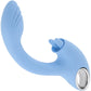 Playboy Pleasure Sapphire Sky Rechargeable Silicone Double-Tongued Rabbit Vibrator