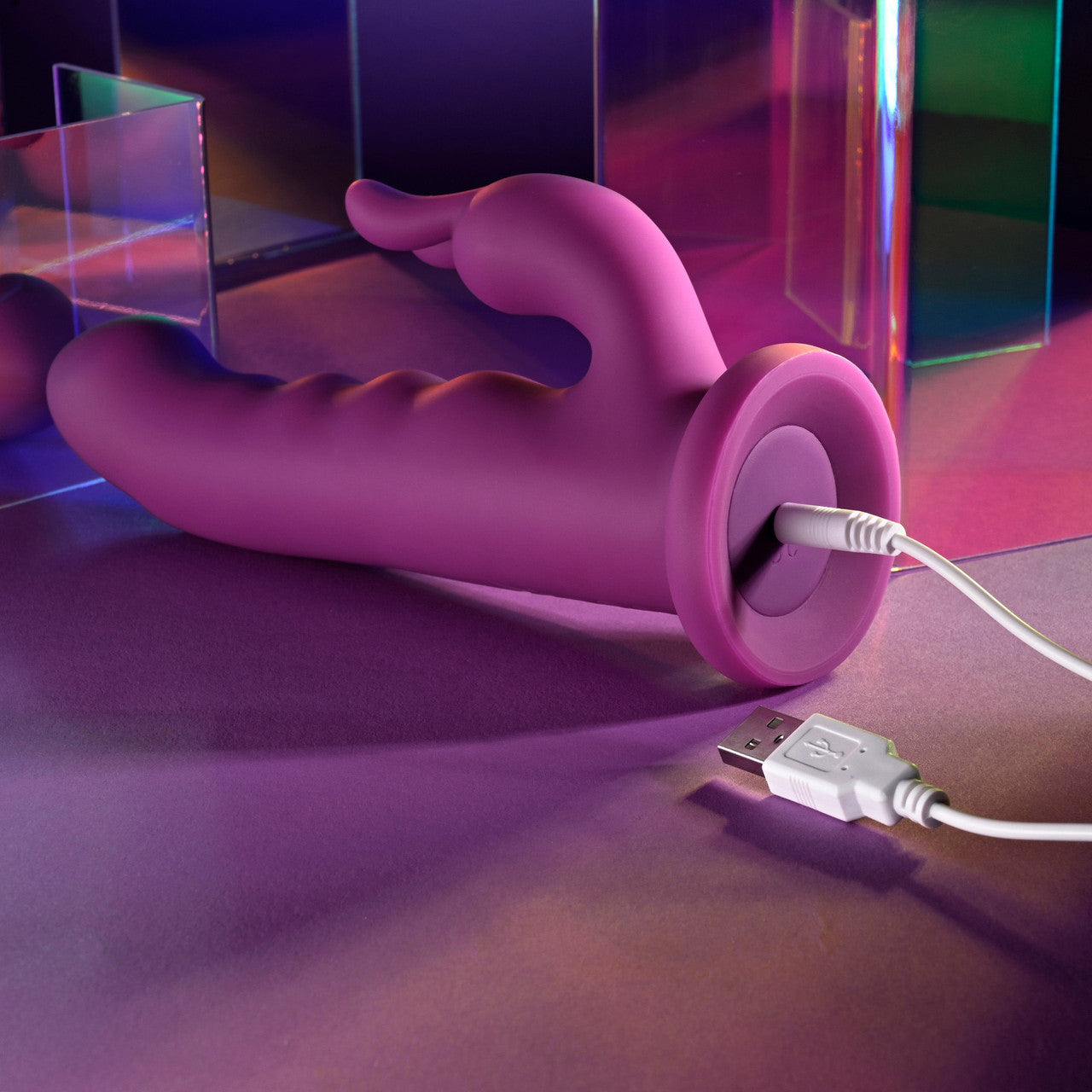 Playboy Pleasure Fluffle Rechargeable Silicone Twirling Rabbit Vibrato Playboy Pleasure Fluffle Rechargeable Silicone Twirling Rabbit Vibrato