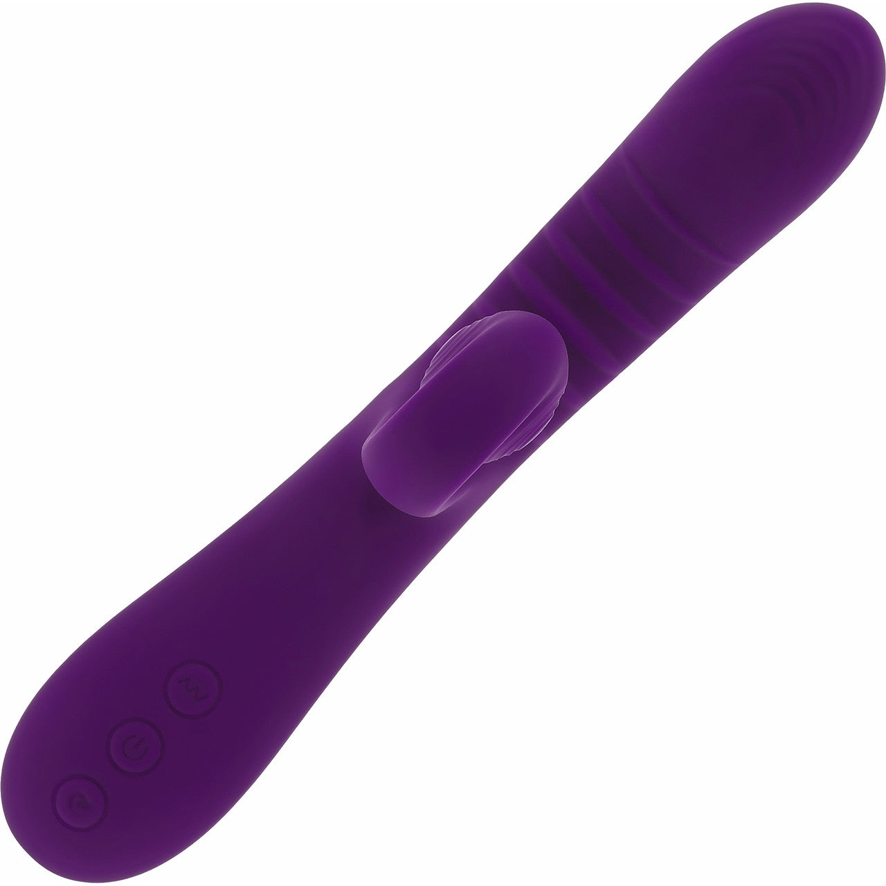 Playboy Pleasure Curlicue Rechargeable Silicone Extendable Spiral Dual Stimulation Vibrator