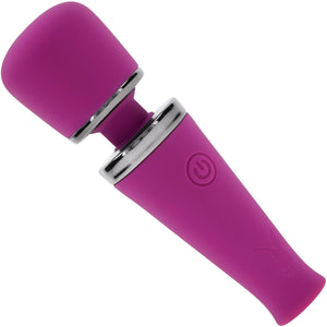 Playboy Pleasure Mic Drop Rechargeable Waterproof Silicone Mini Wand Vibrator