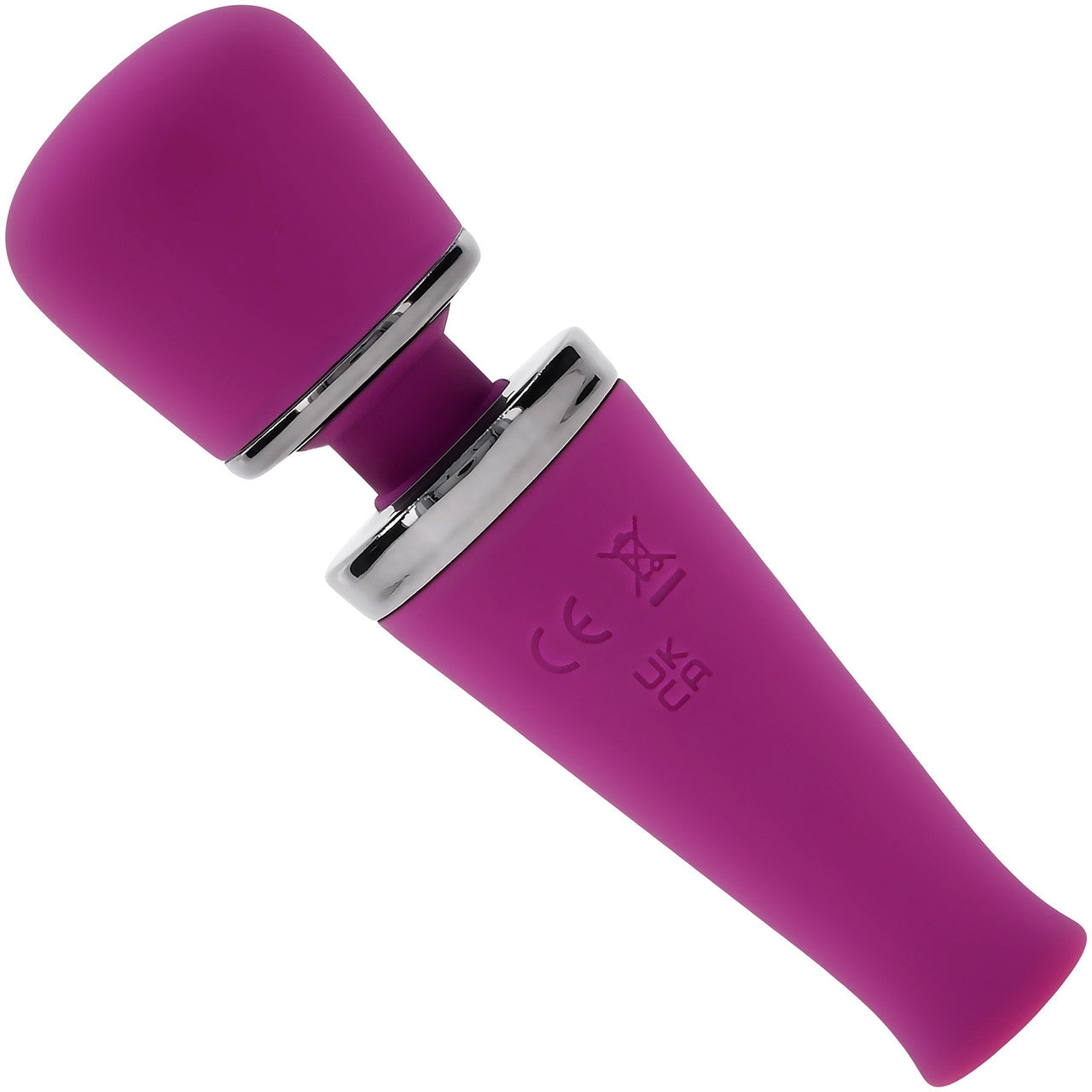 Playboy Pleasure Mic Drop Rechargeable Waterproof Silicone Mini Wand Vibrator