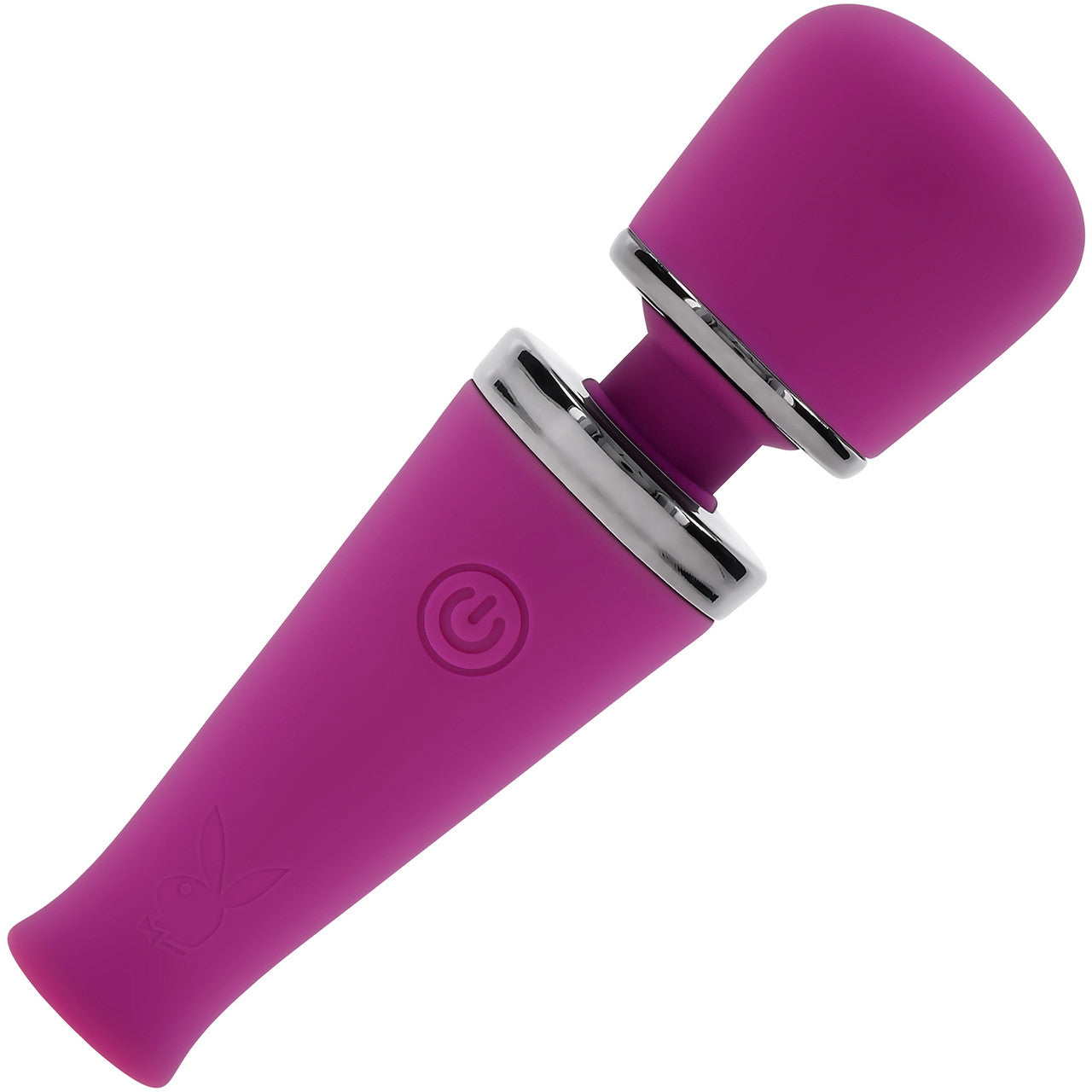 Playboy Pleasure Mic Drop Rechargeable Waterproof Silicone Mini Wand Vibrator