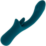 Playboy Pleasure Harmony Rechargeable Silicone Tapping & Flickering Tongue Dual Stimulation Vibrator