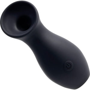 Playboy Pleasure The Jet Set Sucker Rechargeable Silicone Suction Stimulator With Charging Case