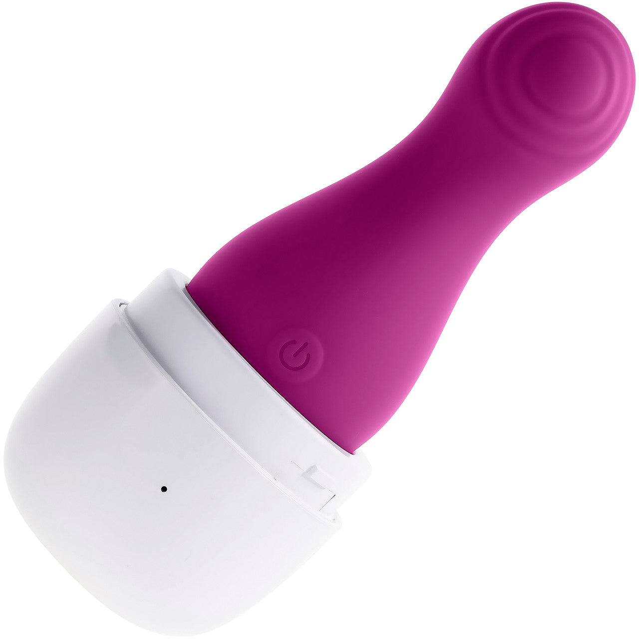 Playboy Pleasure The Jet Set Tapping Rechargeable Silicone Clitoral Stimulator With Charging Case