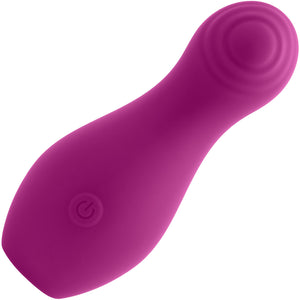 Playboy Pleasure The Jet Set Tapping Rechargeable Silicone Clitoral Stimulator With Charging Case