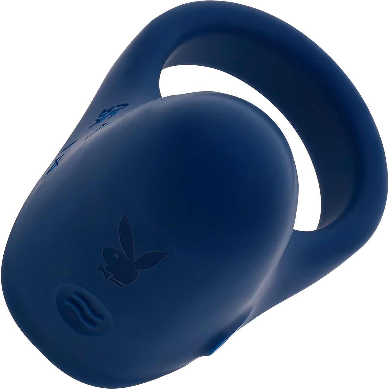 Playboy Pleasure Point Rechargeable Waterproof Silicone Vibrating Couples Cock Ring