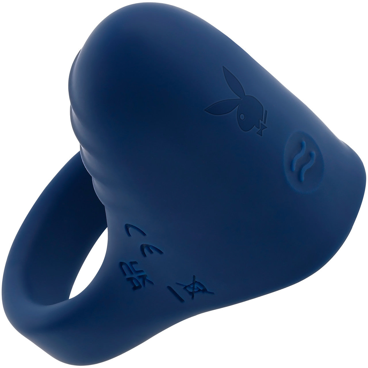 Playboy Pleasure Point Rechargeable Waterproof Silicone Vibrating Couples Cock Ring