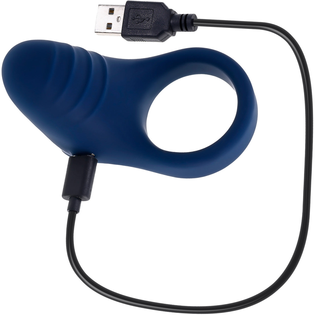 Playboy Pleasure Point Rechargeable Waterproof Silicone Vibrating Couples Cock Ring