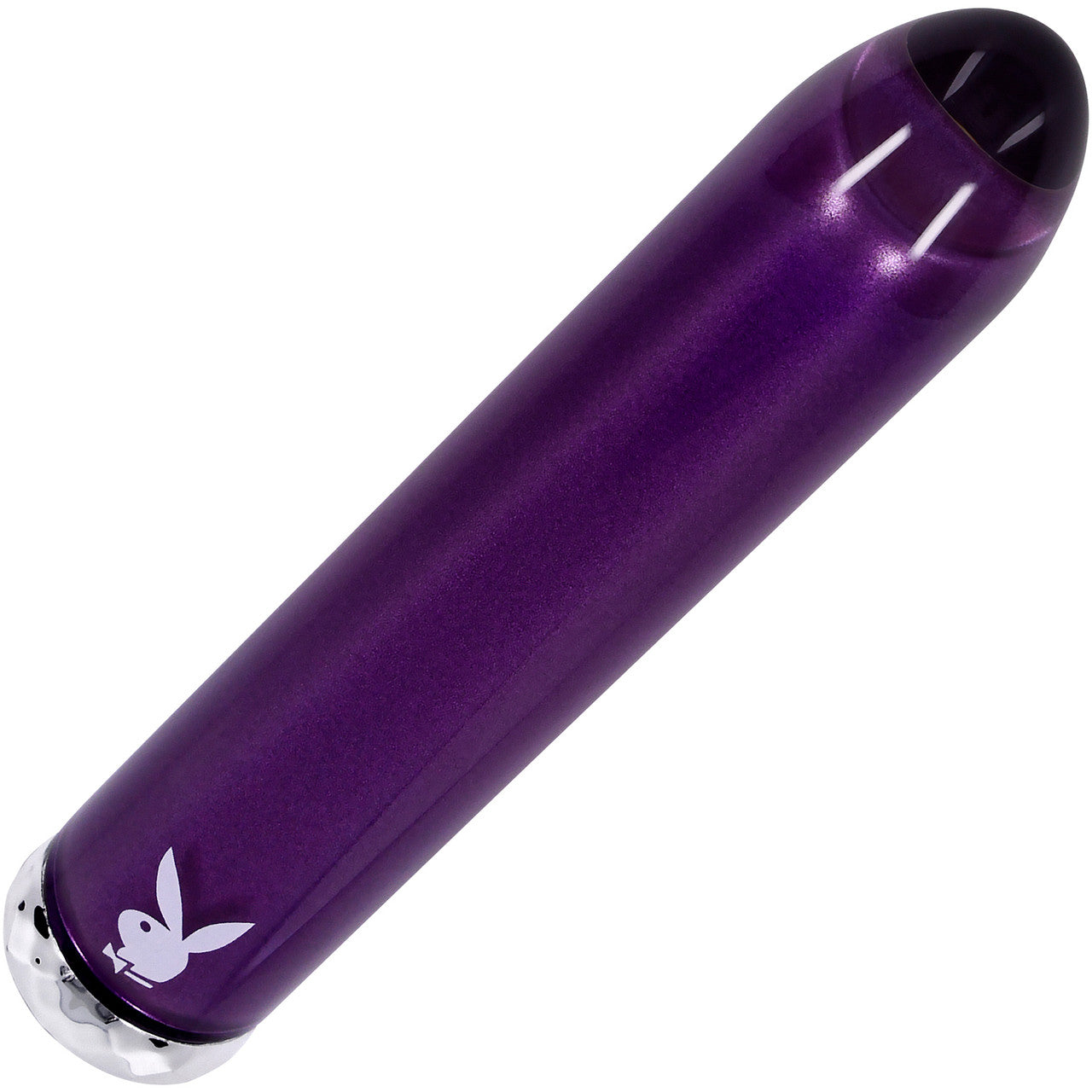 Playboy Pleasure Amethyst Rechargeable Waterproof Glass Vibrator