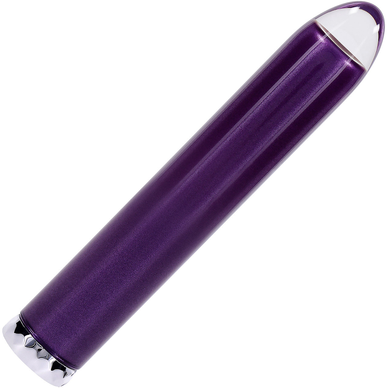 Playboy Pleasure Amethyst Rechargeable Waterproof Glass Vibrator