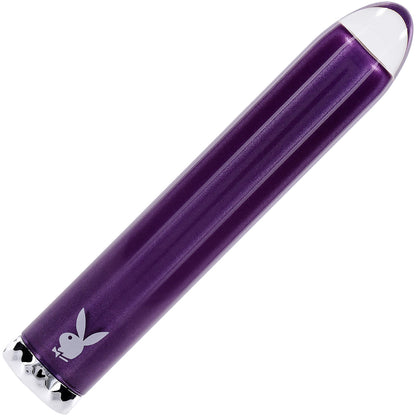 Playboy Pleasure Amethyst Rechargeable Waterproof Glass Vibrator