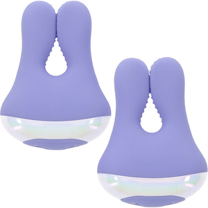 Playboy Pleasure In A Pinch Rechargeable Vibrating Nipple Clamps