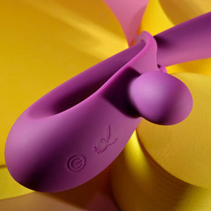 Playboy Pleasure Cha Cha Slide Rechargeable Silicone Dual Stimulation Vibrator