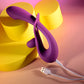 Playboy Pleasure Cha Cha Slide Rechargeable Silicone Dual Stimulation Vibrator