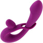 Playboy Pleasure Cha Cha Slide Rechargeable Silicone Dual Stimulation Vibrator