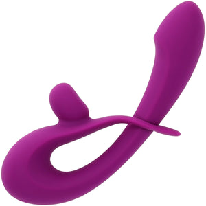 Playboy Pleasure Cha Cha Slide Rechargeable Silicone Dual Stimulation Vibrator