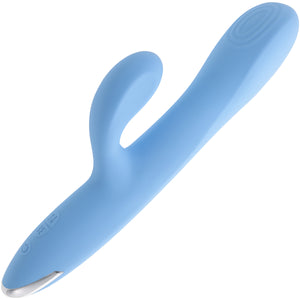 Playboy Pleasure Up And Away Thrusting Silicone Rabbit Vibrator