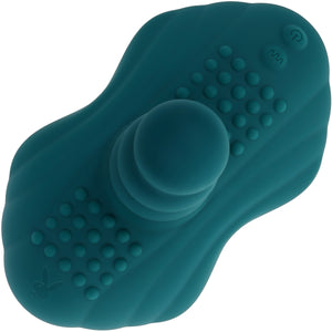 Playboy Pleasure Have A Seat Rechargeable Silicone Vibrating Grinder With Remote