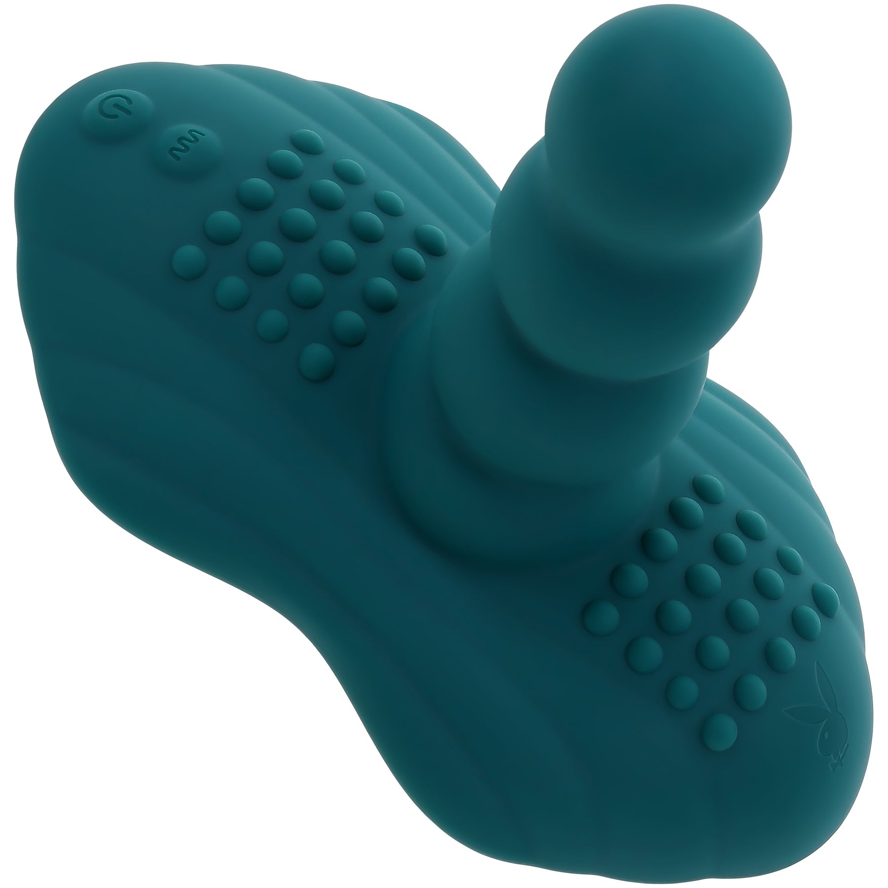 Playboy Pleasure Have A Seat Rechargeable Silicone Vibrating Grinder With Remote