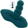 Playboy Pleasure Have A Seat Rechargeable Silicone Vibrating Grinder With Remote