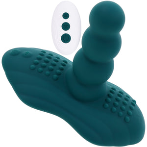 Playboy Pleasure Have A Seat Rechargeable Silicone Vibrating Grinder With Remote