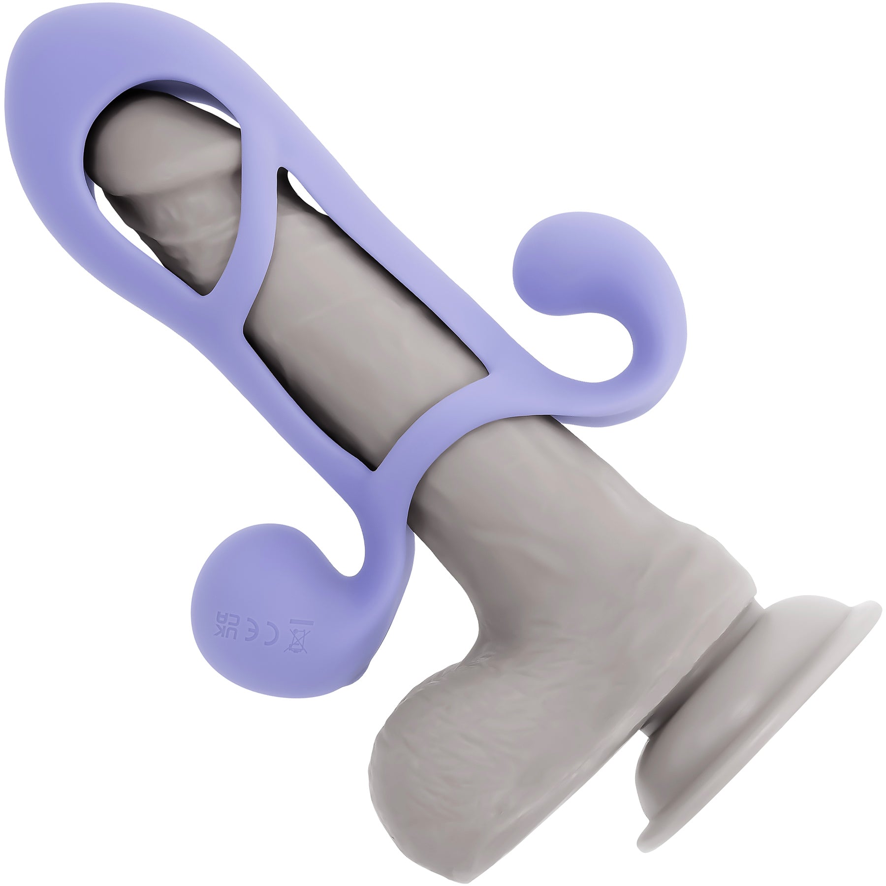 Playboy Pleasure Fantasy Cage Vibrating Silicone Penis Extension
